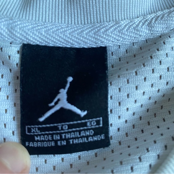 Vintage Y2K Air Jordan heavy mesh sleeveless practice jersey tank top - Picture 8 of 9